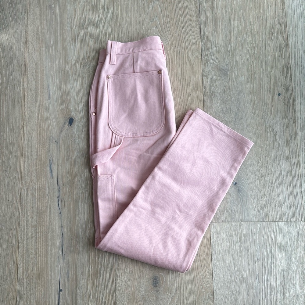 Renggli Studio slim fit cargo pant bubblegum sz 24